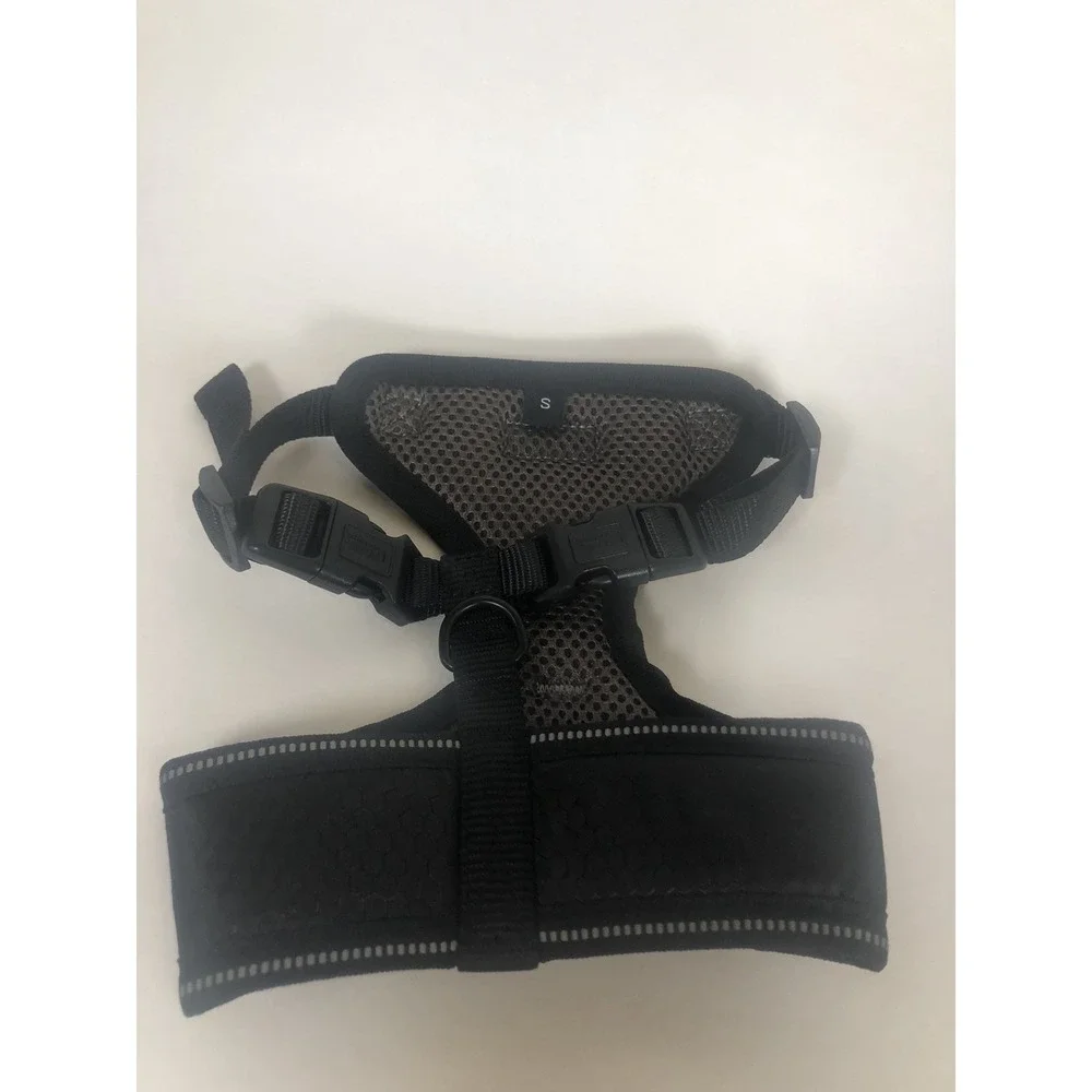 Tru Canine Dog Harness‎ Small Black No Pull Step-In NEW